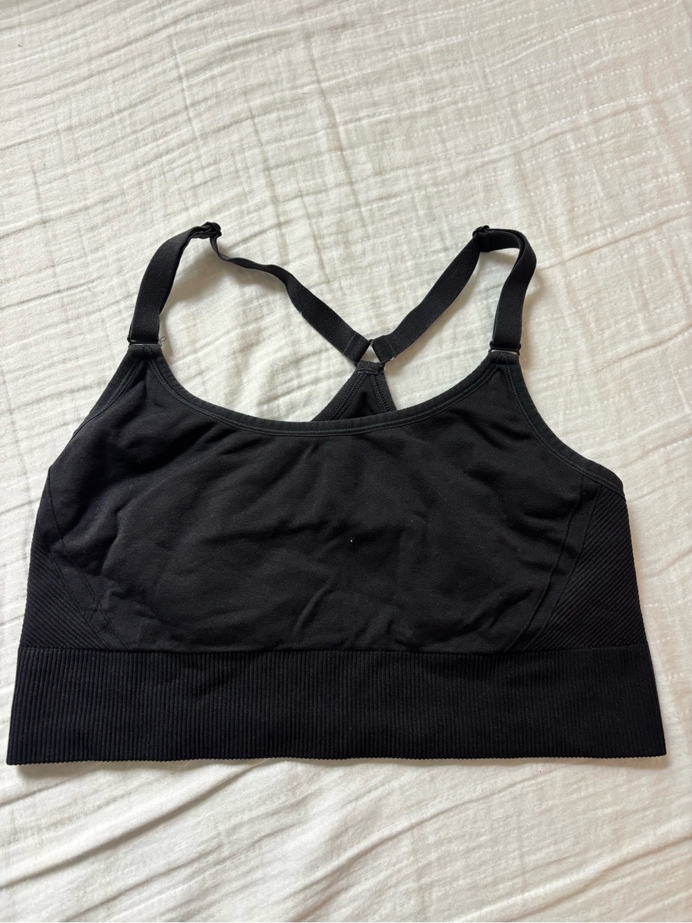 Target Black Seamless Racerback Sports Bra